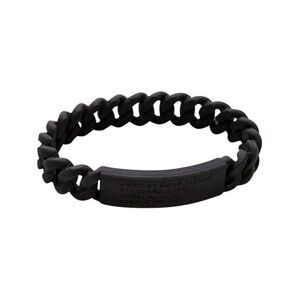 Marc by Marc Jacobs Black rubber knot bracelet